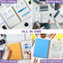 Spiral Notebook 8.5" x 11", 5 Subject College Ruled with Removable Dividers, 300 Pages, Thick Spiral Journal