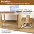 PlusRoc 12 Pack Self Adhesive 1 Inch Caster Wheels for Furniture, 28LBS Load Capacity, Low Profile Swivel Wheels
