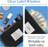 Hoiny 2 Pack 11 6.1 Inch Money Bags with Zipper, Bank Pouch with Label, x PU Leather Cash Deposit Holder for Coins