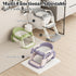 XIGGA 3 1 2-level in Potty Toilet Training Seat with Adjustable Steps, Equipped with Waterproof Cushion and Non Slip