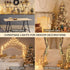 suddus Christmas Lights Outdoor, 66 ft 200 LED Warm White String Lights with Remote for Wedding, Garden, Trees,