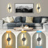 Assimilans 12" 3000K 4000K 6000K 1pack) Modern LED Wall Sconce - Height Spiral Wall Lamp with Acrylic Shade - Indoor