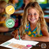 SCRIBBLEDO Place Value Chart Math Practice 9”x12” Small White Board Dry Erase Sheets for Homeschool Teacher Students
