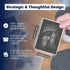 52 metaFox deep Pictures Portraits of Emotions Black and White Coaching Cards for Emotional Awareness, Therapy Tools