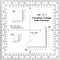 Zonon 5 Inch Military Map Protractor Military Style Utm/mgrs Coordinate Scale Map Perfectly