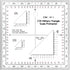 Zonon 5 Inch Military Map Protractor Military Style Utm/mgrs Coordinate Scale Map Perfectly