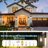 E26 (Bulb Kalium Dusk to Dawn Porch Outdoor Light, Wall Light Fixtures Waterproof Exterior Wall Sconce Light Fixture