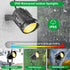120V 5.9 3 Pack Outdoor Landscape Spotlights, LED Spot Light Waterproof for Garden and Yard Up Lighting, Warm Light