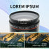 40.5-52mm 40.5mm 52mm 40.5mm 52mm 40.5-52mm Step-Up Ring Adapter, to Step Up Filter Ring for Lens Mount for DSLR Lenses