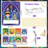 8 Sets HOWAF Eid Mubarak Money Holder Cards for Cash Gift, Muslim Ramadan Greeting Card with Plastic Cover and Adhesive