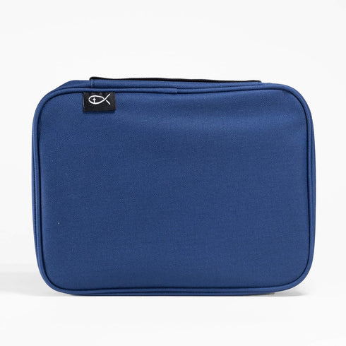 Divinity Boutique Bible Cover Basic Navy, Large (21431), Fits Bibles up to 6.875" x 9.75" x 2.25"