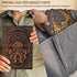 DND Campaign Journal, 3D Cthulhu Embossed Leather Cover, 192 Blank Pages, A5 Notebook for RPG Notepad, Great for GM &