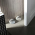 Qunclay 6 Pieces Floor Door Stopper, No Drill Shower Door Stopper, Self Adhesive Rubber Bumper Wall Protectors