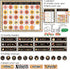 Safari Jungle Animal Calendar Bulletin Board Set Simply CTP Bulletin Board Calendar Seasons Weather Chart Animal Classroom Decoration with Season, Weather and Days of the Week Chart Back to School