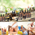 28 Pack 2oz Amber Glass Tincture Bottles with Dropper, Funnels & Labels for Homemade Essential Oils, 60ml