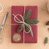 Baby It's Cold Outside Christmas Stickers, 500 Holiday Snowflake Stickers, 1.5" Brown Kraft Envelope Seals