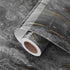 Black/Gold Marble Contact Paper, Peel and Stick Glossy Waterproof Wallpaper for Cabinets, Shelf 15.7"X78.8"
