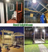 Night,96Leds 2 Remotes,IP65 HULPPRE Solar Shed Light-Daytime or Brighter White Solar Light Indoor&Outdoor