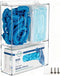 SEANADO Acrylic Disposable Glove Box Face Mask Dispenser Holder Triple Glove Rack
