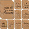 Fuutreo 50 Pack Inspirational Notebooks, 8.27 x 5.51 In A5 Kraft Motivational Notepads for Employee Appreciation Gifts