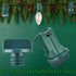 CZJIAWO 10pcs C7 Plugs,C7/E12 Bulb 10) Light Socket Safety Cap Light Socket Cover,Cap for String Lights (Green