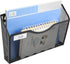 EasyPAG 6 Pockets Mesh Wall File Holder, Hanging File Folder Organizer for Home and Office, Black