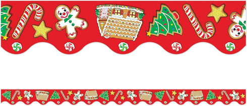Teacher Created Resources Christmas Border Trim, Multi Color (4157)