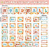 gisgfim Word Wall Classroom Bulletin Board Set Classroom Alphabet Letters for Wall Alphabet Classroom Decoration Supplies for Home Preschool Primary School Classroom Wall Decor(Retro) by gisgfim