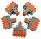 Wire Connectors, Compact Lever Wire Nuts Connectors 1 in 5 out for Quick Connect 28-12 AWG 5PCS