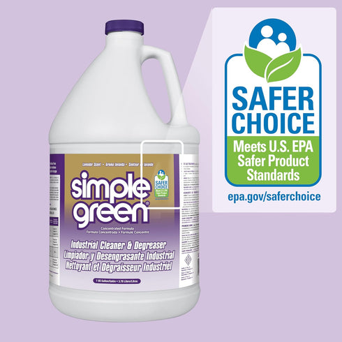 1 Simple Green Industrial Cleaner and Degreaser Gal. MPF Micro-Particulate Fractionalization Lavender Scent
