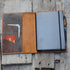 JJNUSA Leather Cover for Leuchtturm 1917 Medium A5 (5.75"x8.25") Distressed Leather Travel Journal Cover, Flower Brown
