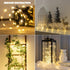 in,100FT 600 Lights,8 Wire,2 Inch Fairy Lights Plug LEDs Waterproof Led String Modes Remote Twinkle Light for Bedroom