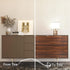 Decotalk Wood Grain Contact Paper, Walnut Wood Peel and Stick Wallpaper, Dark Brown Vinyl for Cabinets