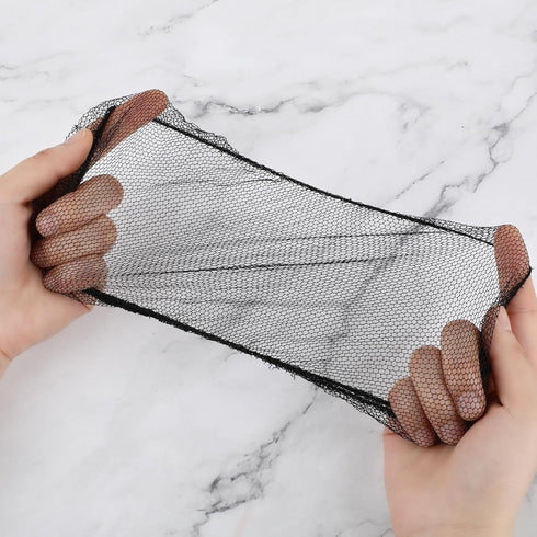 QFGasre 50pcs Disposable Beard Nets for Food Service Protective Beard Covers for Restaurant Staff Nonwoven Breathable