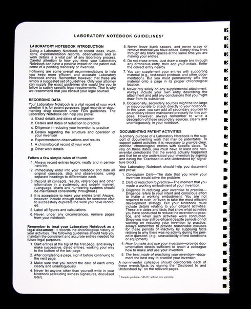 BookFactory Student Lab Notebook, 8.5" x 11", 50 Pages, Scientific Grid Format, Standard No Carbon Copies, Wire-O Bound