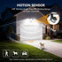 7000LM, 6500K, 3 LED Security Lights Motion Sensor Light Outdoor, Waterproof, Flood Light Outdoor Motion Detector
