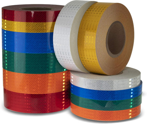High Intensity Retro Reflective Tape (HXREF), 1 Roll, 1" (25mm) x 10 yds Blue