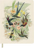 Fringe Studio Classic Large Paperback Journal, HUMMINGBIRDS, 7.5" x 9.5", 208 Pages