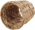Aspen Creative 51008-1, 3" 4" 4" Empire Clip-On Chandelier Lamp Shade, Natural Water Hyacinth, Top x Bottom x Slant