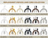 Royal Designs, Inc. CO-6001-OW-8-2 NEMA-15P SPT-1 8 2-Pack Twisted Rayon Lamp Cord with Plug, Stripped Ends Ready