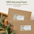 Avery EcoFriendly Recycled Shipping Labels, 2" x 4", White, 1,000 Total for Shipping and Mailing