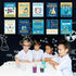Zonon 10 Set Pcs Science Classroom Decoration Banner and Poster for Teachers Scientist Bulletin Board Posters Science