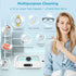 49kHz 22 oz 304 3 Ultrasonic Jewelry Cleaner, Mini Ultrasonic Cleaner Machine for Glasses, Jewelry, Rings, Earrings