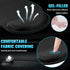 Yunsailing 8 Pack Ergonomic Mouse Pad with Wrist Rest Support Gel Memory Foam Mousepad Comfortable Computer Pad