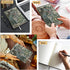DND Dragon Notebook - 3D Embossed Leather Journal with Black Ballpoint Pen & Sleeve, A5 Vintage Travel Diary