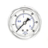 PIC Gauges PRO-202L-254C Industrial Pressure Gauge, Center Back Mount, 2.5" Dial, 0/30 psi Range, 1/4" Male NPT