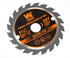 WEN BL0320 3-3/8-Inch 20-Tooth Professional Woodworking Saw Blade for Compact and Mini Circular Saws