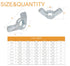 binifiMux 8-32 Wing Nuts, Pack of 60, Fasteners Parts, Butterfly Nut for Hurrican Shutter Panel, Hand Twist Tighten