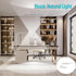 30" clamp,8.4" Dimmable 25 Lighting&1500lum, LED Desk Lamp with Ring Lights Natural Light Protects Eyes Office Lamp