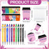 Kosiz 30 Set Employee Appreciation Coffee Cup Notepad Bulk, Motivational Notes with Ballpoint Pens for Teacher Gifts